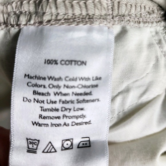 Eddie Bauer Shorts Mens 37 Utility Cargo Grey Tan 100% Cotton Casual Everyday - Picture 7 of 12